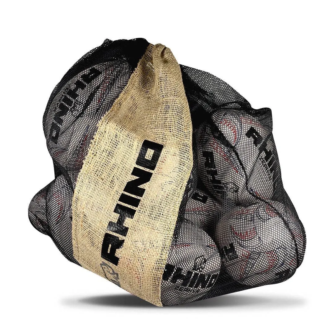 20pc Rhino Zephyr Recycled Training Rugby Ball Bundle with Recycled Bag