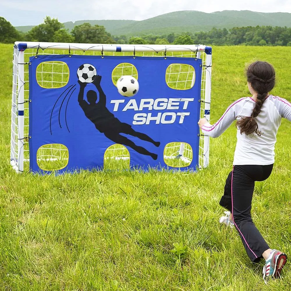 3 In 1 Soccer Goal & Rebound Trainer Set