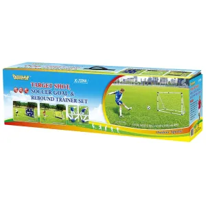 3 In 1 Soccer Goal & Rebound Trainer Set