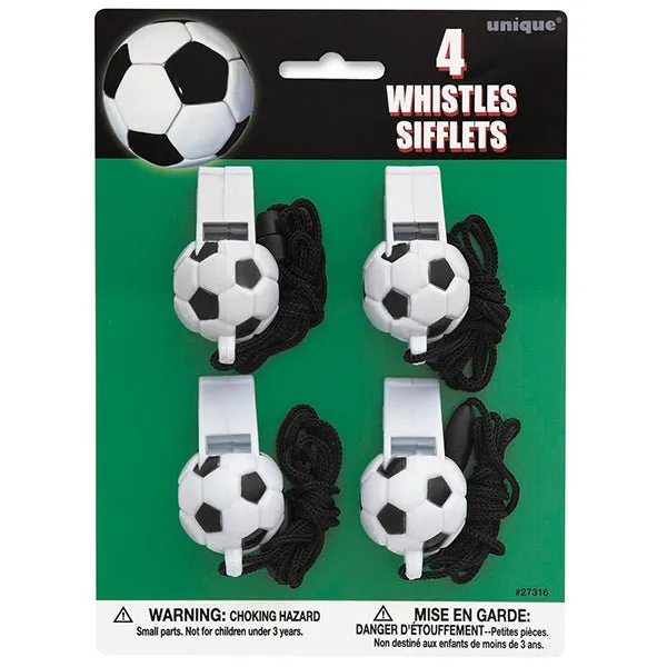 4pk Soccer Ball Whistles