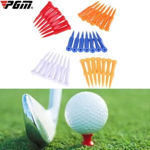 60 PCS PGM QT012 Golf Ribbon Needle Golf Plastic Ball TEE, Random Color Delivery, Specification: 57mm