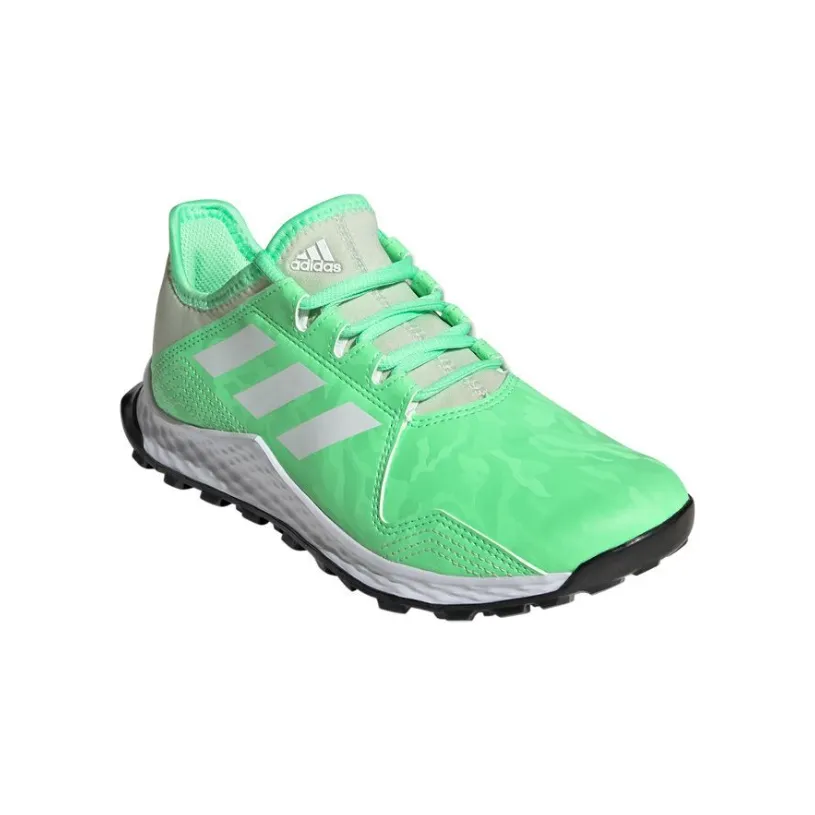 Adidas Kids Hockey Shoes Hockey Youngstar Green/White