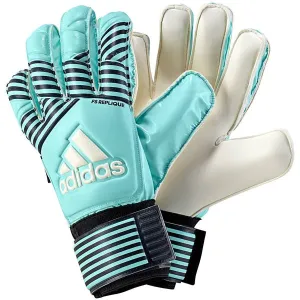 adidas Men's Goalkeeper ACE Fingersave Replique Gloves Energy Aqua/Energy Blue/Legend Ink