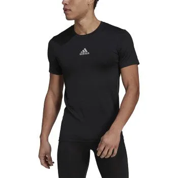 adidas Men's Techfit Compression Short Sleeve Soccer Shirt