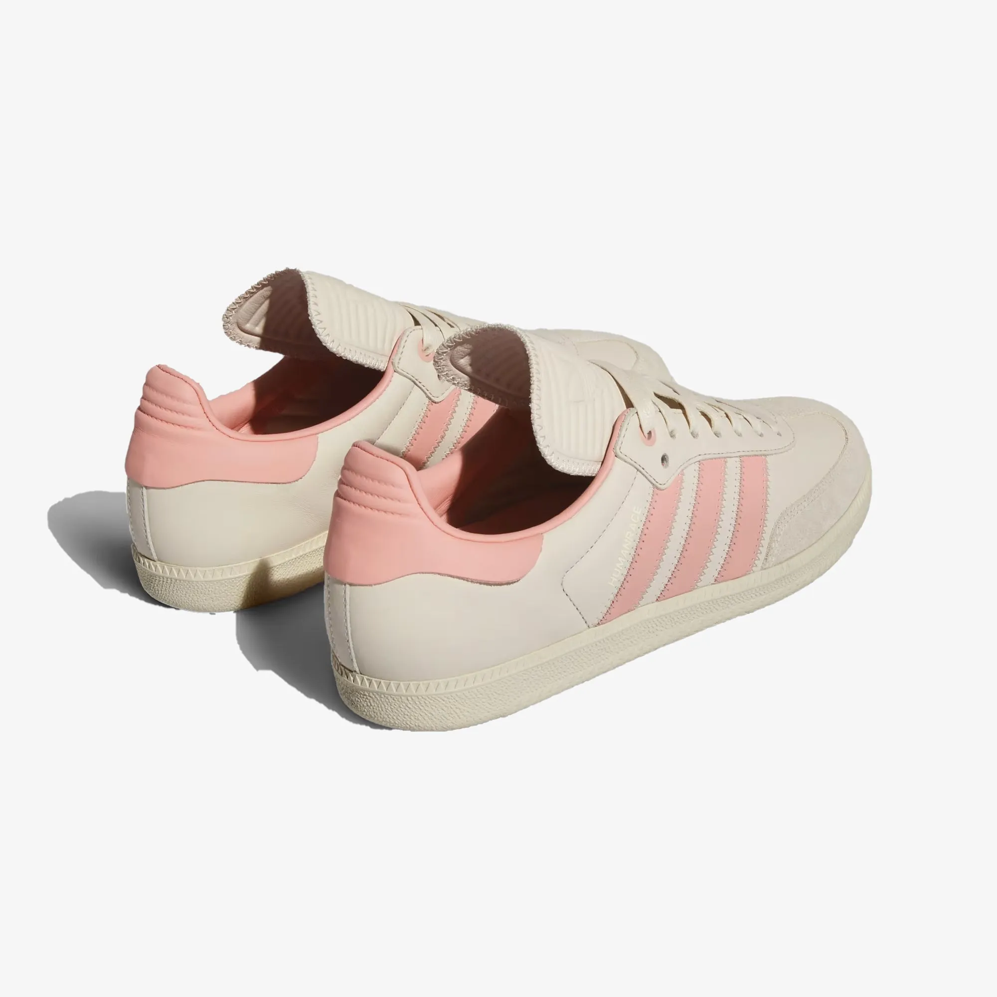 Adidas Originals | HUMANRACE SAMBA  { ALUMINIUM/WONDER MAUVE