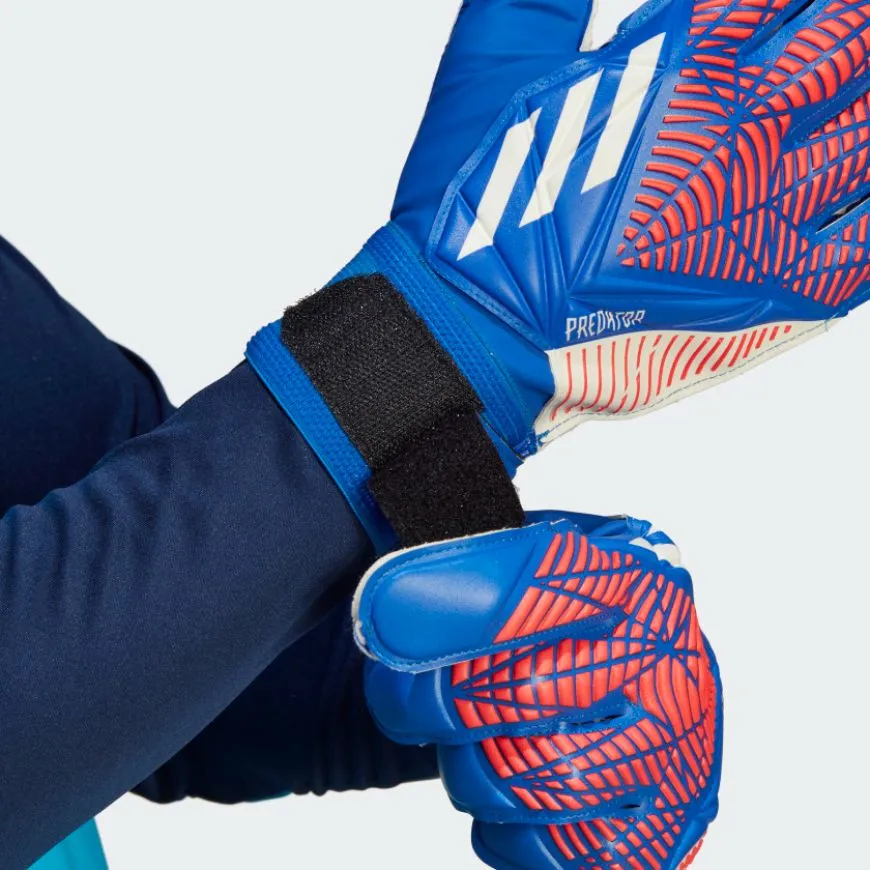 Adidas Predator Training Unisex Football Gloves Hi-Res Blue