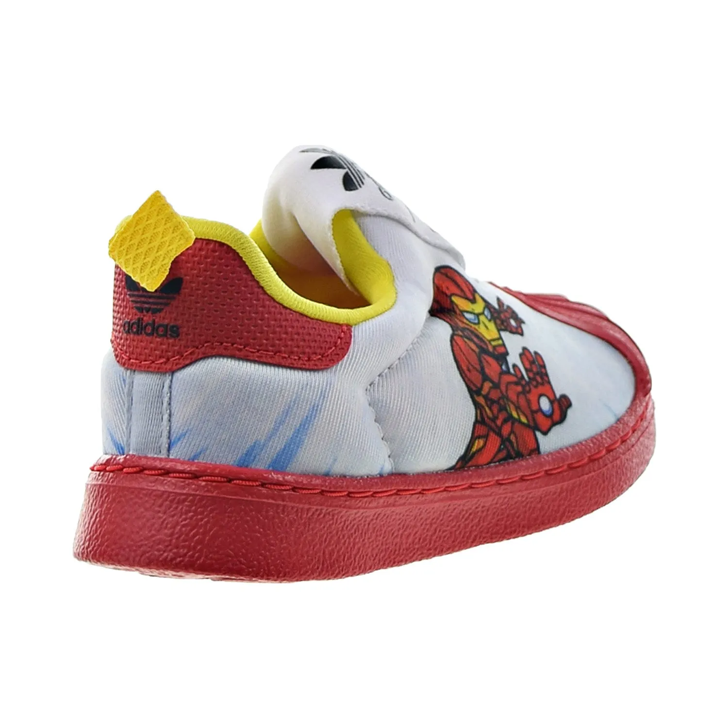 Adidas Superstar 360 I "Marvel Iron Man" Slip-On Toddlers' Shoes White-Red