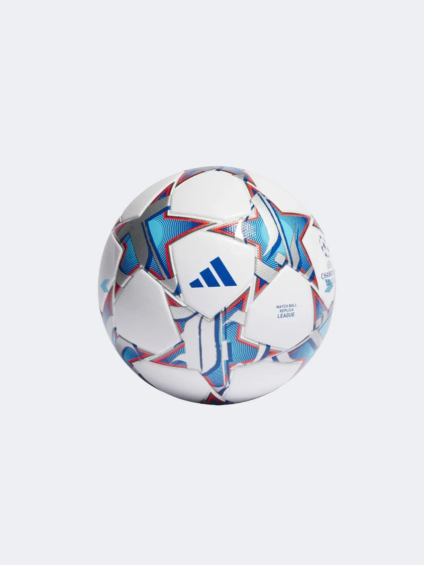 Adidas Ucl Lge Unisex Football Ball White/Cyan/Silver