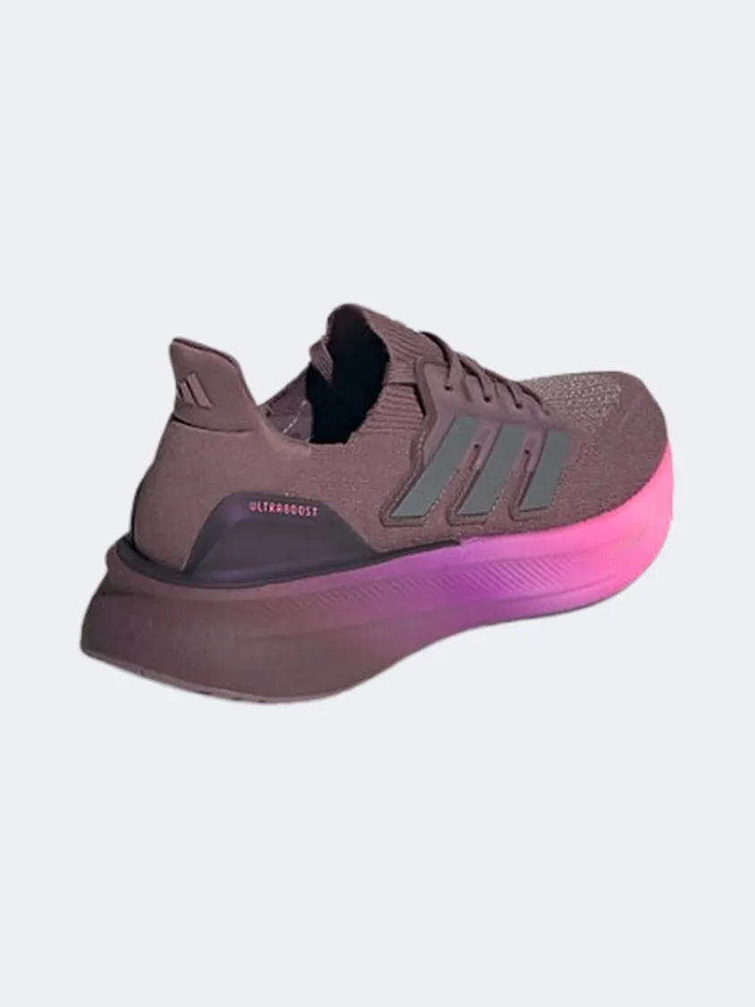 Adidas Ultraboost 5 Women Running Shoes Fig/Iron Met/Pink