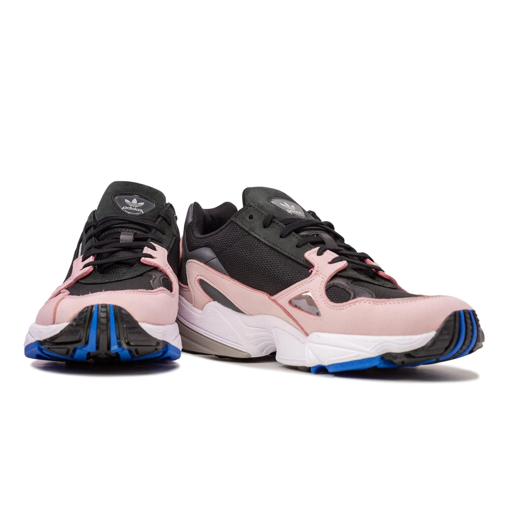 Adidas Women's Falcon Core Black Light Pink Sneaker