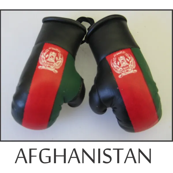 Afghanistan Mini Boxing Glove