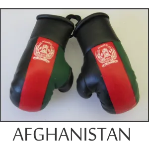 Afghanistan Mini Boxing Glove