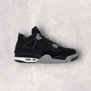 AIR JORDAN 4 'BLACK CANVAS'