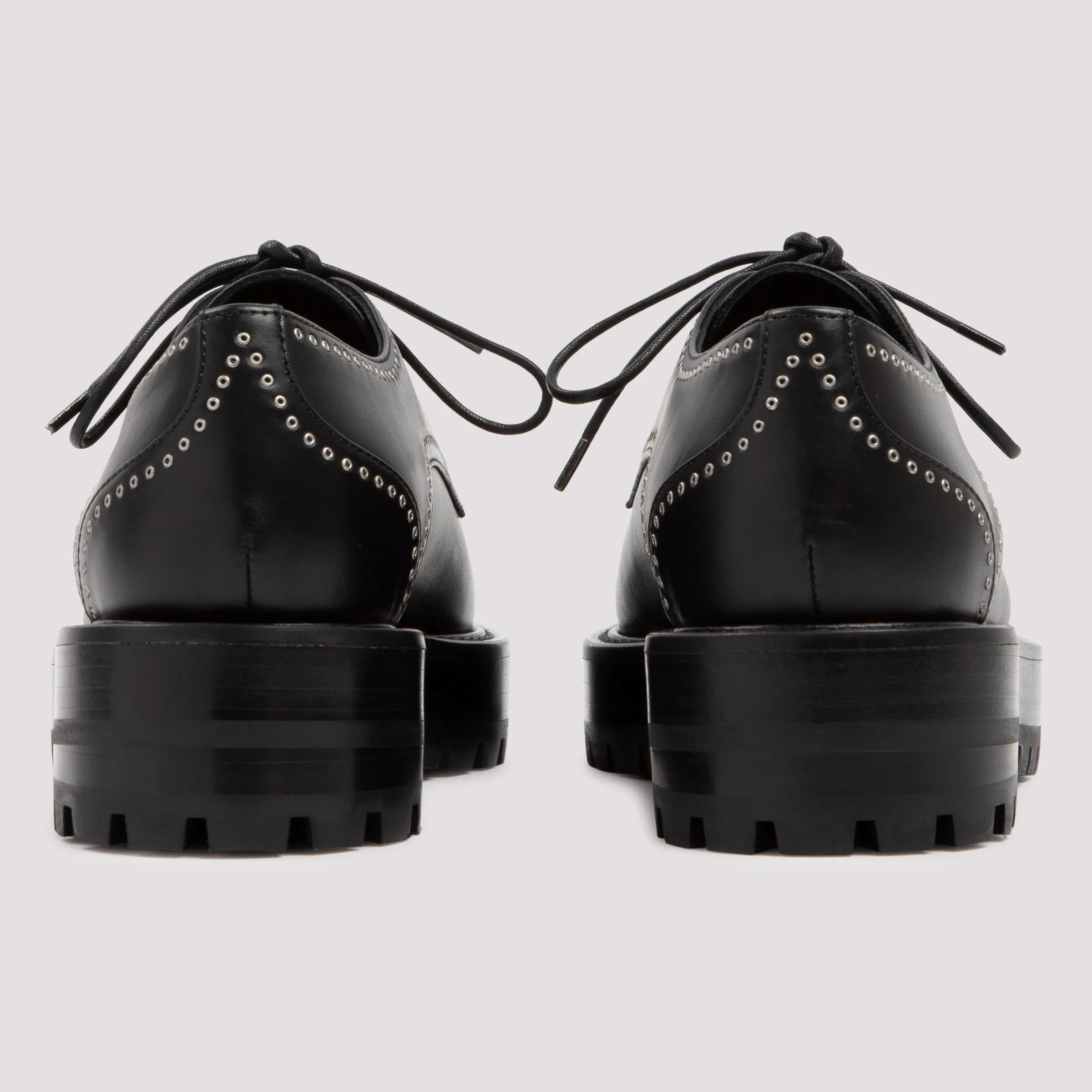 Alaïa Eyelet Trekking Derby Shoes