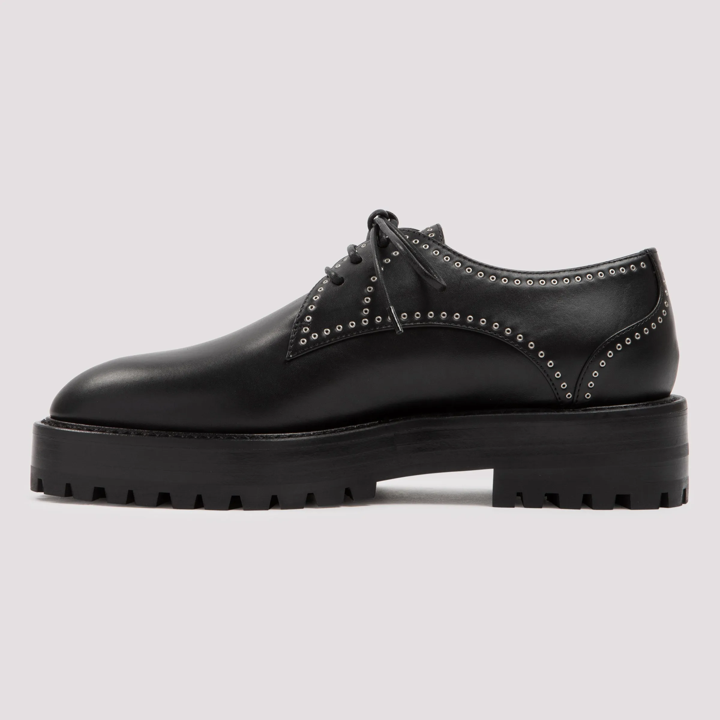 Alaïa Eyelet Trekking Derby Shoes