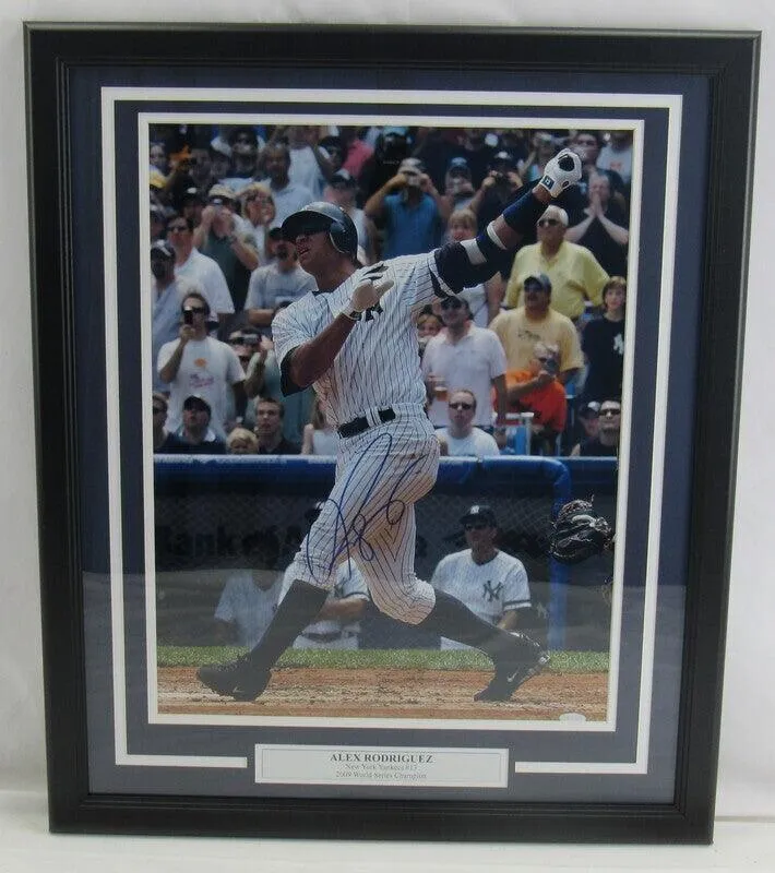 Alex Rodriguez Signed Framed 16x20 Photo Steiner Sports