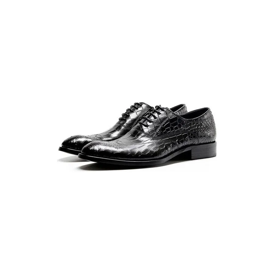 AlliLuxe Classic Lace Up Oxford Dress Shoes