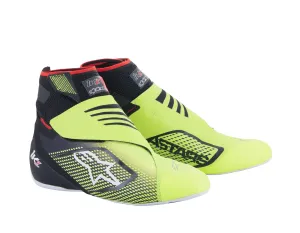 ALPINESTARS 2713023_155_5 Karting shoes TECH-1 KZ V2, black/yellow fluo, Size 37