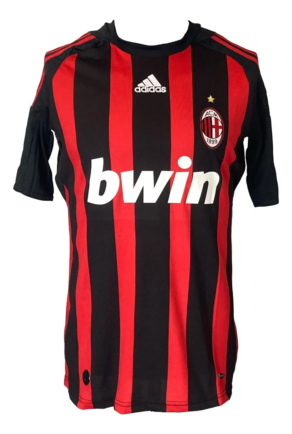 Andriy Shevchenko Signed AC Milan Adidas Soccer Jersey BAS