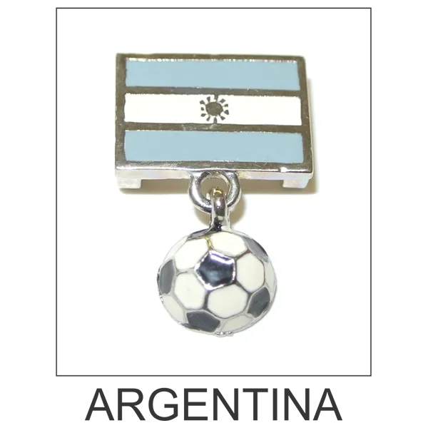 Argentina Soccer Ball Bracelet