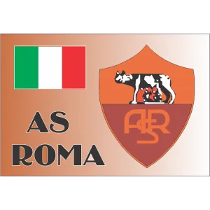 AS Roma Fridge Magnet