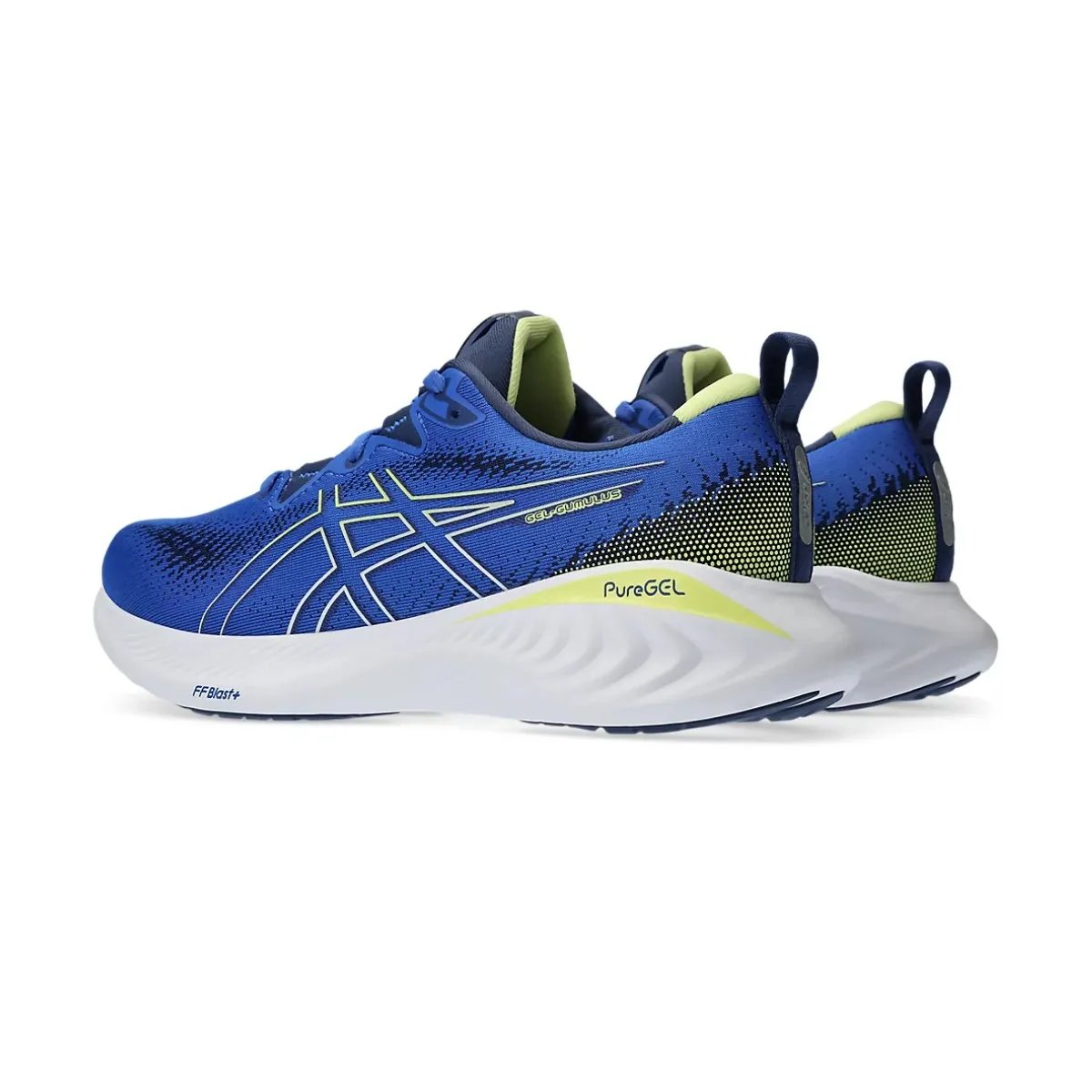 Asics Gel Cumulus 25 Blue Yellow  Shoes