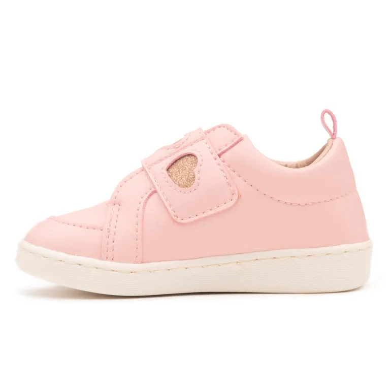 AUDREY pink toddler girls sneakers