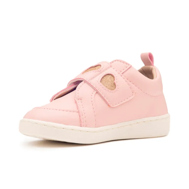 AUDREY pink toddler girls sneakers