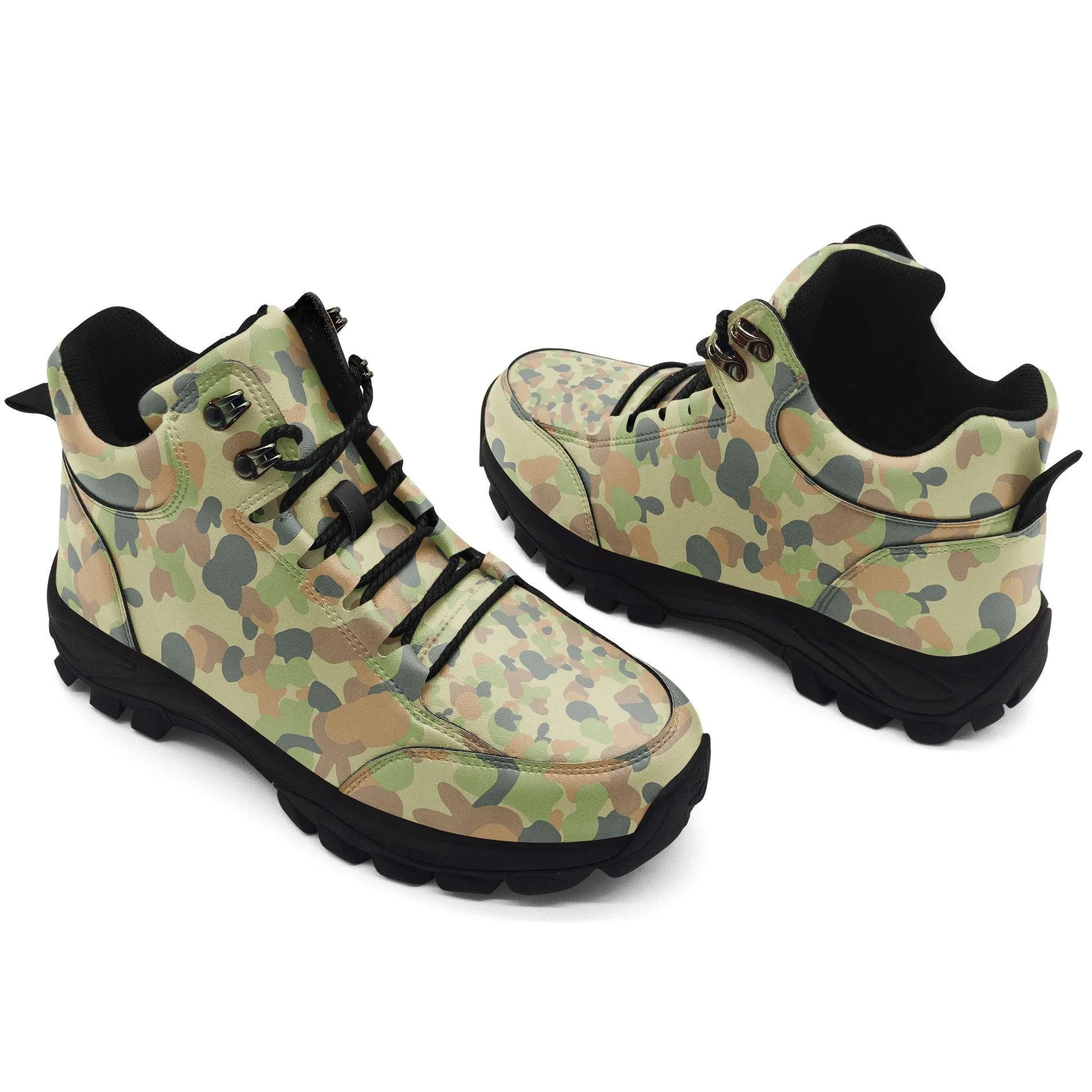 Australian AUSCAM Disruptive Pattern Camouflage Uniform Jelly Bean Camo Or Hearts And Bunnies Hiking Shoes