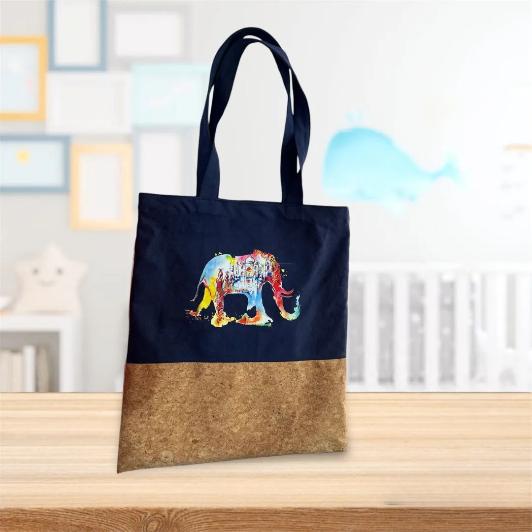 Avyannaa Canvas Cork Tote Bag