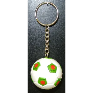 Bangladesh Soccer Ball Metal Key Chain