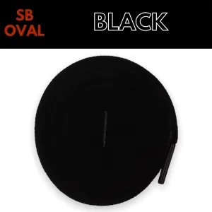 BASICS Oval SB Dunk Laces - Black