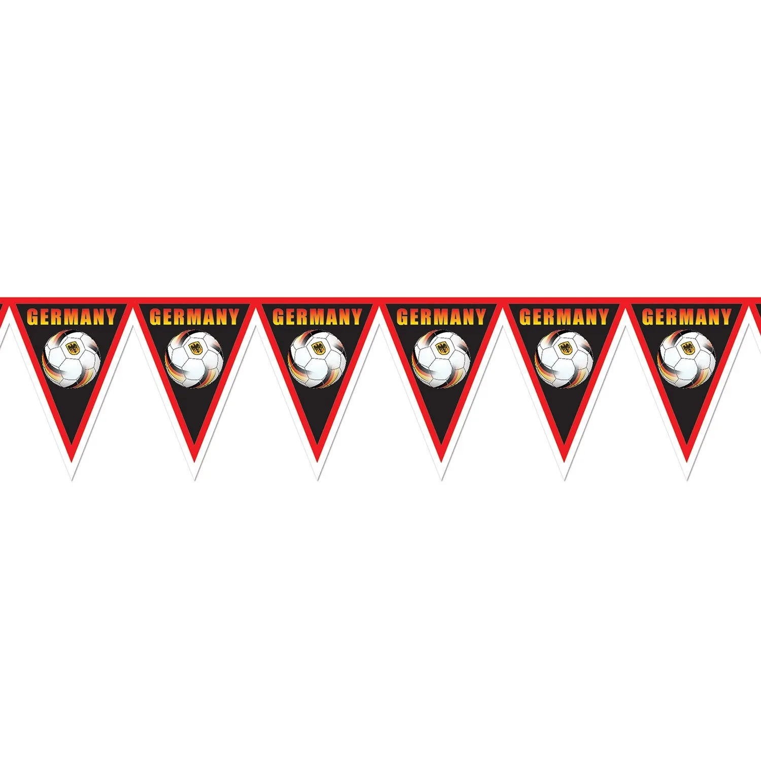 Beistle 7' Germany Soccer Pennant Banners