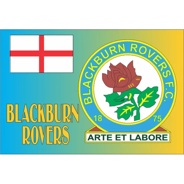 Blackburn Rovers Fridge Magnet