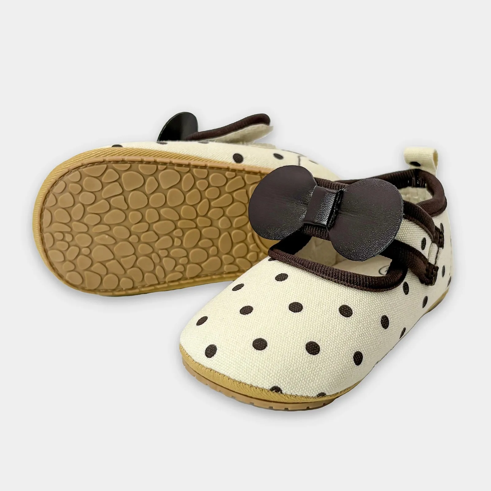 Bloom Vintage Polka Dots Design Booties