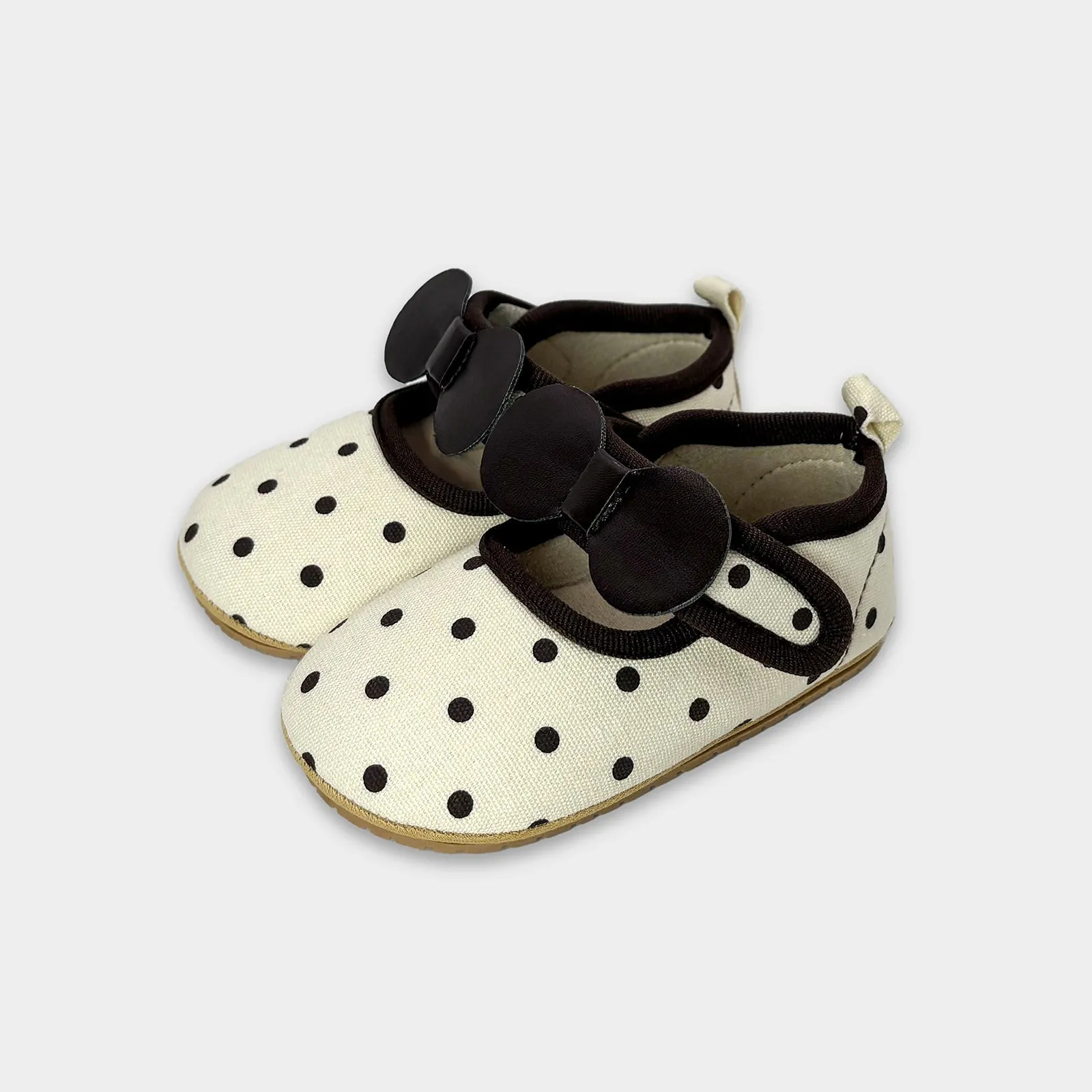 Bloom Vintage Polka Dots Design Booties