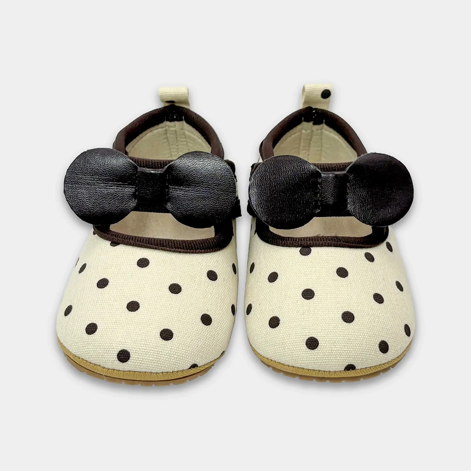 Bloom Vintage Polka Dots Design Booties