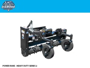 BLUE DIAMOND HEAVY DUTY POWER RAKE SERIES 2