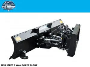 BLUE DIAMOND six way dozer blade for skid steer