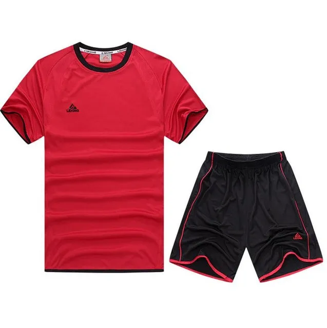 Boys Soccer Jerseys Football Kits Child Futbol Training Suit Maillot De Foot Jersey