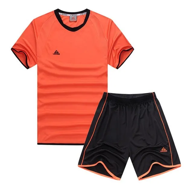 Boys Soccer Jerseys Football Kits Child Futbol Training Suit Maillot De Foot Jersey