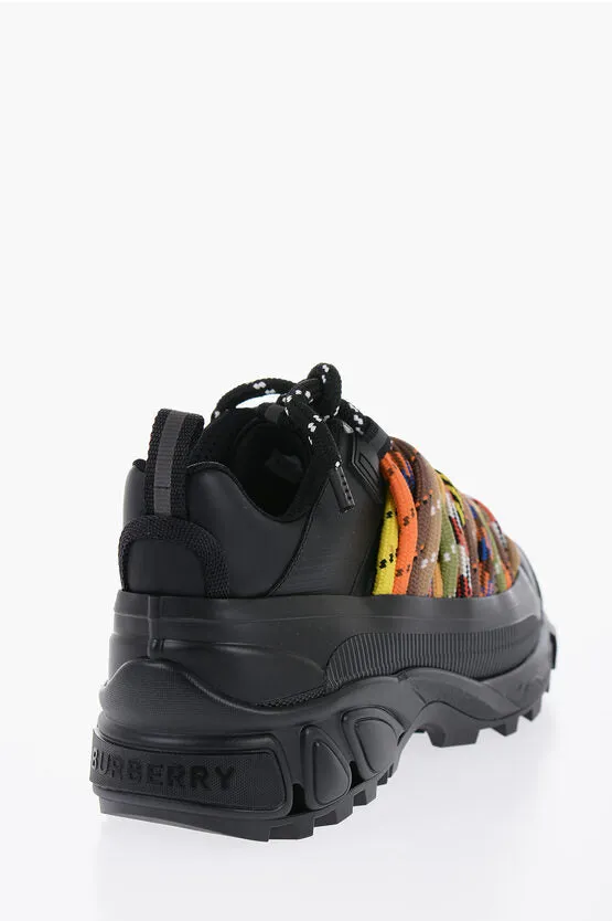 Burberry Chunky Sneakers With Decorative Mountain Laces