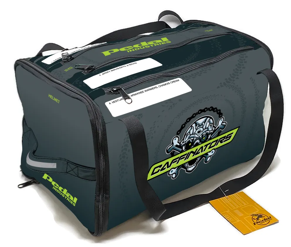 Caffinators Racing 2023 RACEDAY BAG™ w/MESH Pockets