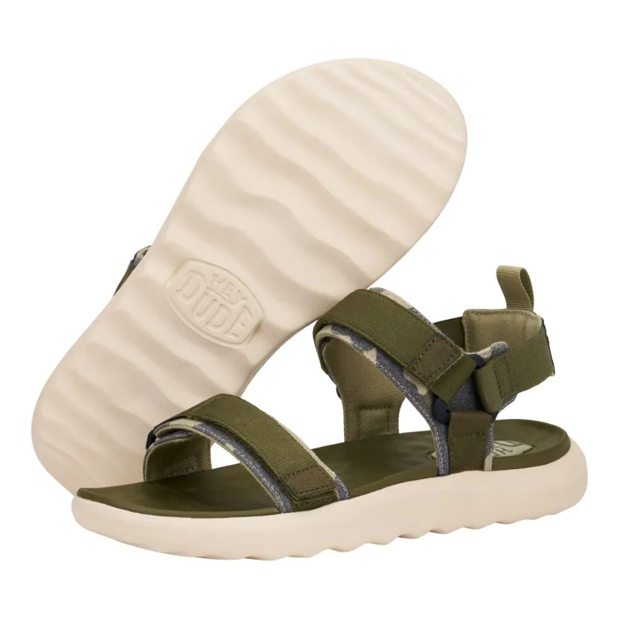 Carson Sandal Sport Mode - Green Camo