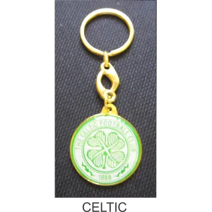 Celtic c Metal Key Chain