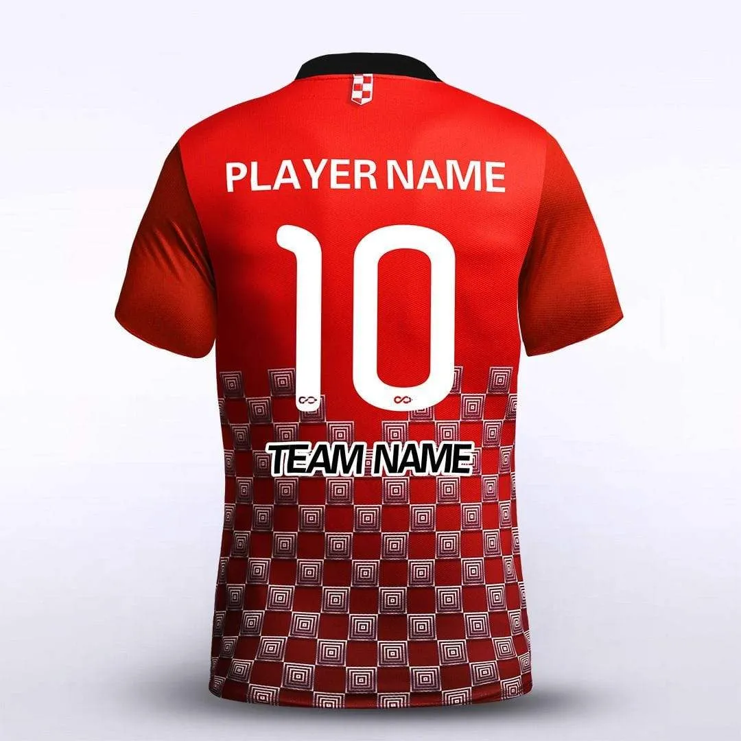 Checker - Customized Kid's Sublimated Soccer Jersey