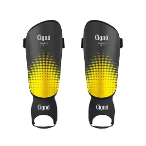 Cigno Premier Shin Guards Yellow/Black