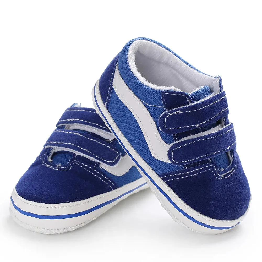 Classic Canvas Sneakers for Boys and Girls Great First Walking Shoes (0-18M)