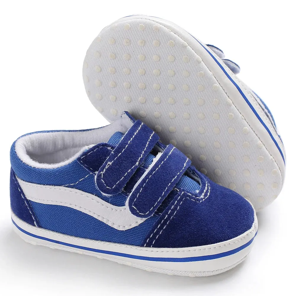 Classic Canvas Sneakers for Boys and Girls Great First Walking Shoes (0-18M)