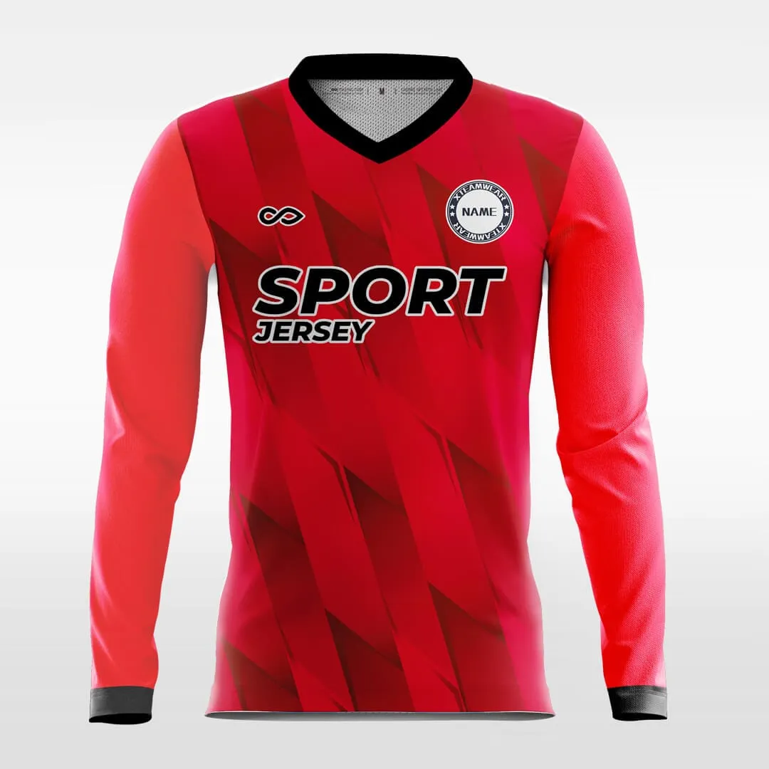 Connection - Customized Men's Sublimated Long Sleeve Soccer Jersey